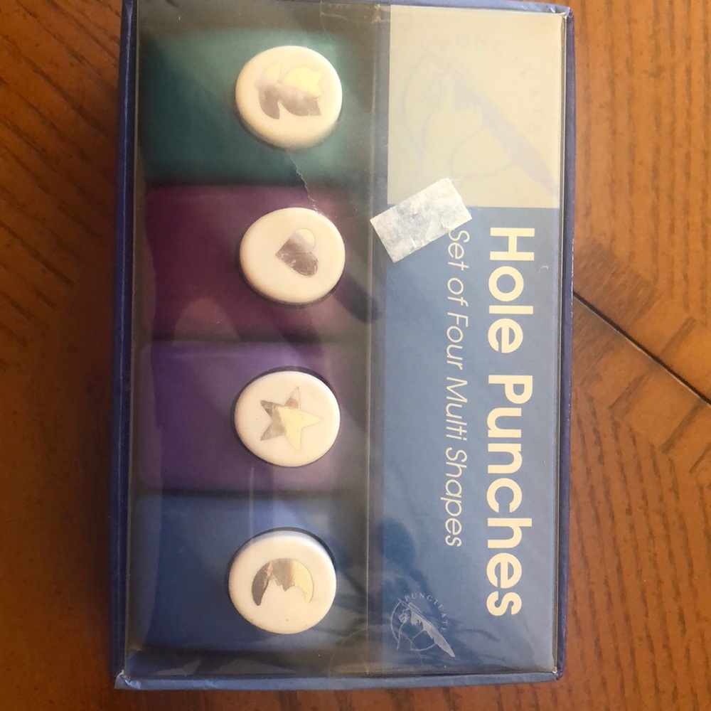 Set of 4 punches